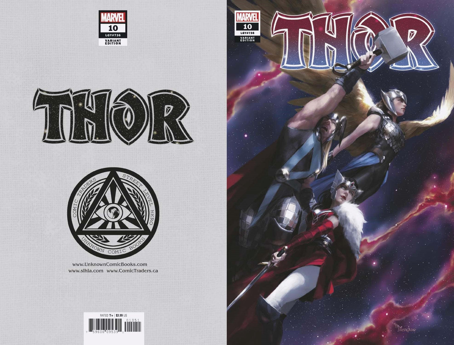 Thor 10 Unknown Comics Miguel Mercado Exclusive Var (12/02/2020) - East Coast Comics