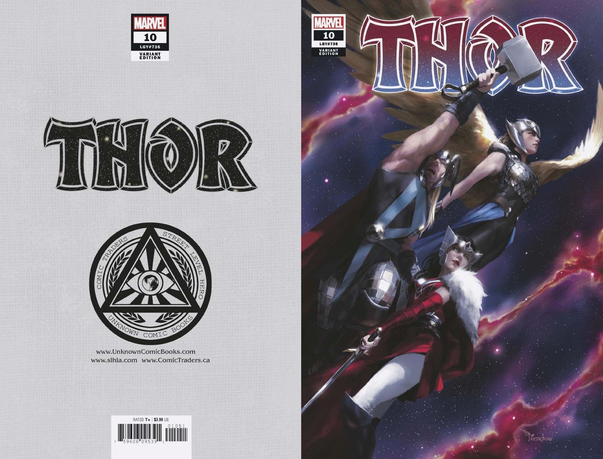 Thor 10 Unknown Comics Miguel Mercado Exclusive Var (12/02/2020) - East Coast Comics