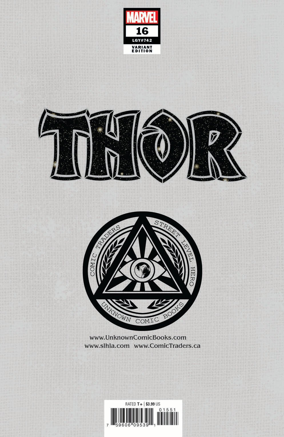 Thor 16 Unknown Comics Gabirele Dell'Otto Exclusive Var (08/25/2021) - East Coast Comics