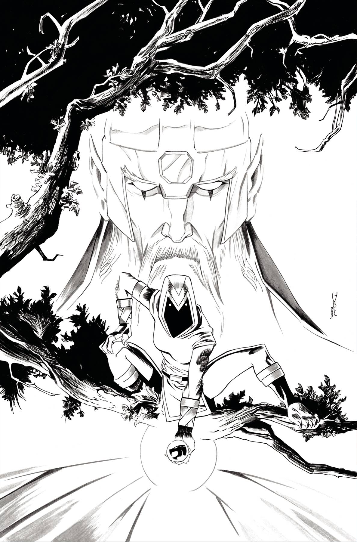 ThunderCats 12 Cover S Shalvey Line Art Virgin [1:25] - East Coast Comics