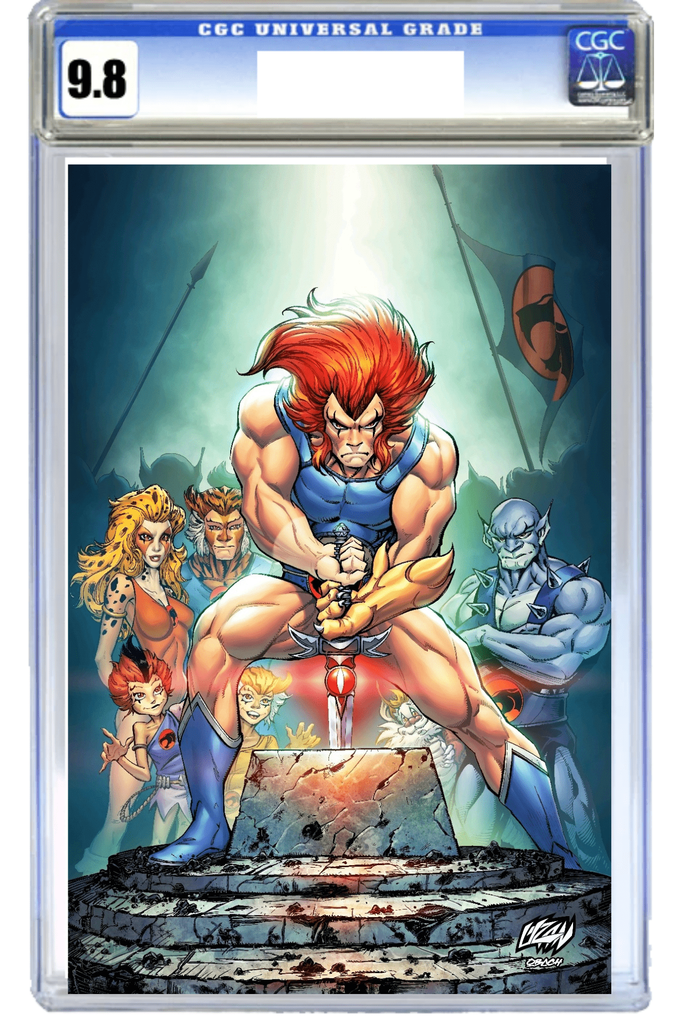 ThunderCats 12 East Coast Comics Franck Uzan Exclusive - CGC 9.8 - East Coast Comics