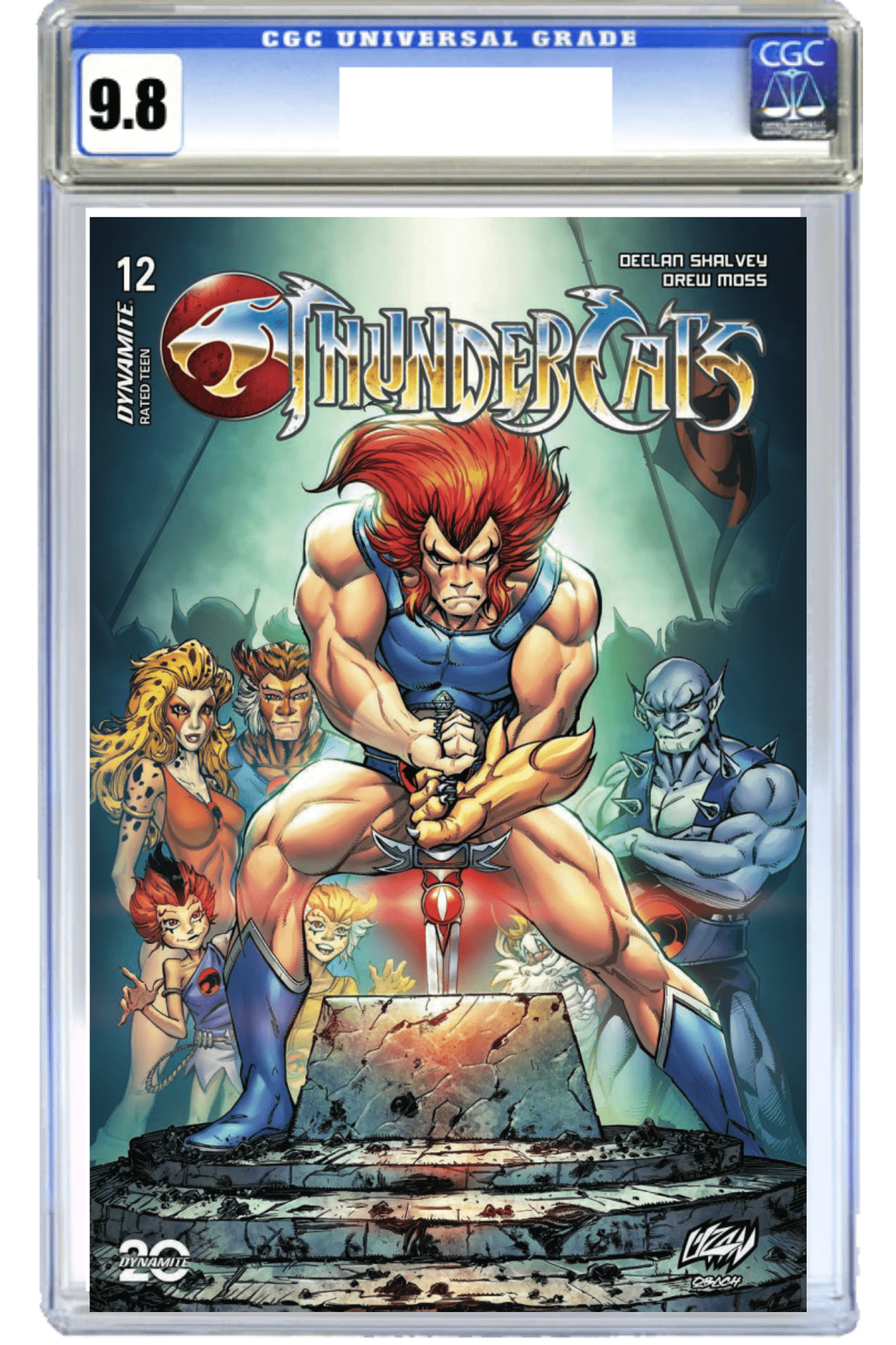 ThunderCats 12 East Coast Comics Franck Uzan Exclusive - CGC 9.8 - East Coast Comics