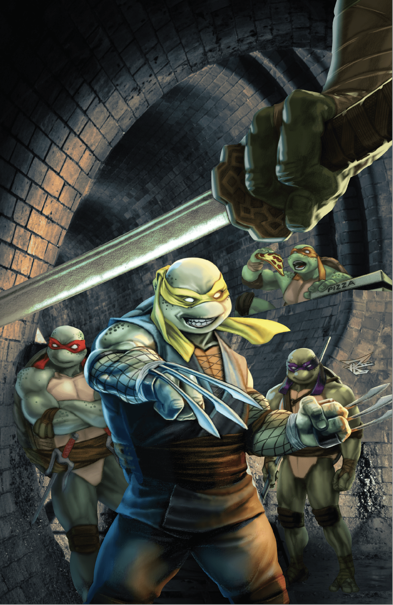 Tmnt Jennika Ii 1 (Of 6) Unknown Comics Ron Leary Exclusive Virgin Var (11/04/2020) - East Coast Comics