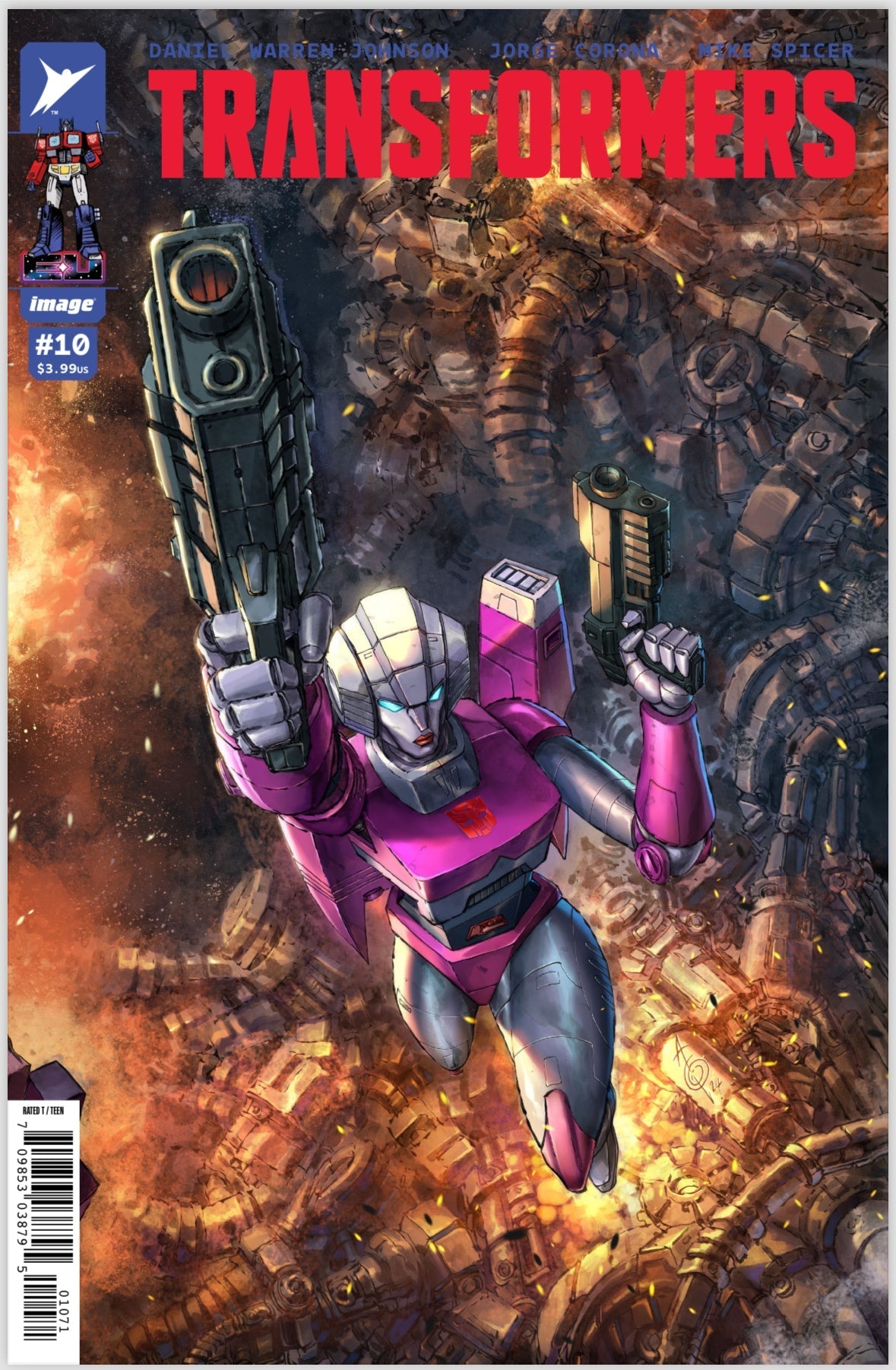 TRANSFORMERS 10 Alan Quah Trade Black Saber Comics Exclusive ltd 250 - East Coast Comics