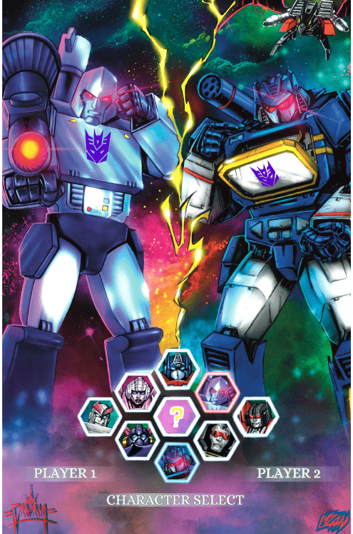 Transformers 25 - ECC NYCC Exclusive Franck Uzan & Martin Zavala Virgin Variant (9/8/25) - East Coast Comics