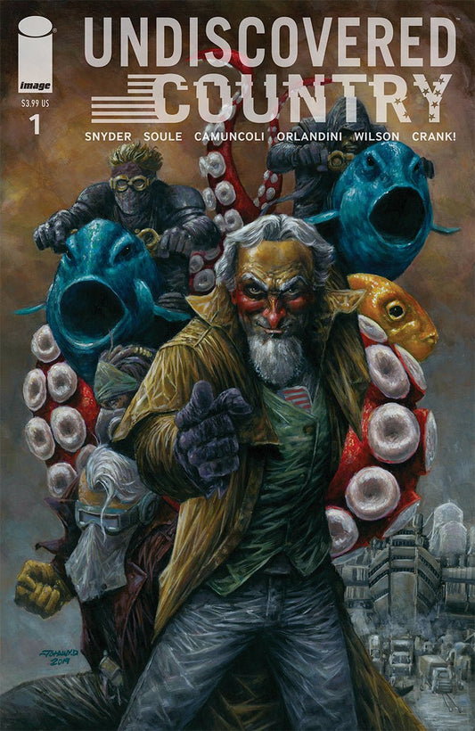 UNDISCOVERED COUNTRY 1 UNKNOWN COMICS JOHNNY DESJARDINS EXCLUSIVE VAR (MR) (11/06/2019) - East Coast Comics