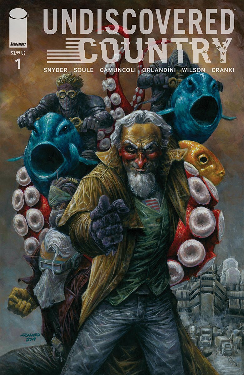 UNDISCOVERED COUNTRY #1 UNKNOWN COMICS JOHNNY DESJARDINS EXCLUSIVE VAR (MR) (11/06/2019) - East Coast Comics