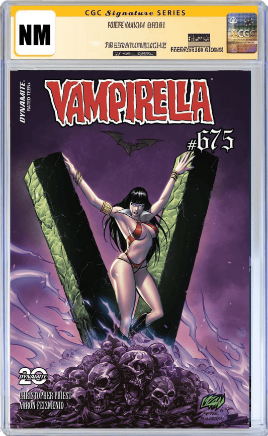 Vampirella 675 East Coast Comics Franck Uzan Exclusive Variant - CGC 9.8 - East Coast Comics