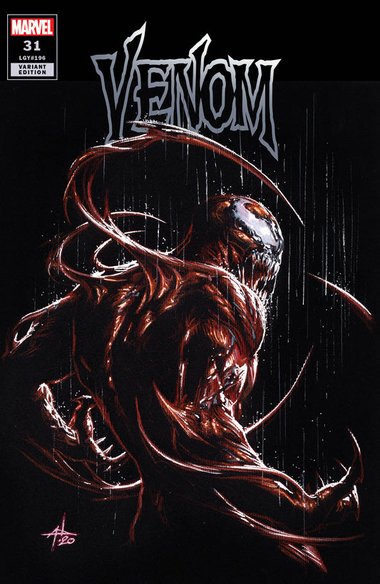 Venom 31 Unknown Comics Gabriele Dell'Otto Exclusive Carnage Var Kib (12/09/2020) - East Coast Comics