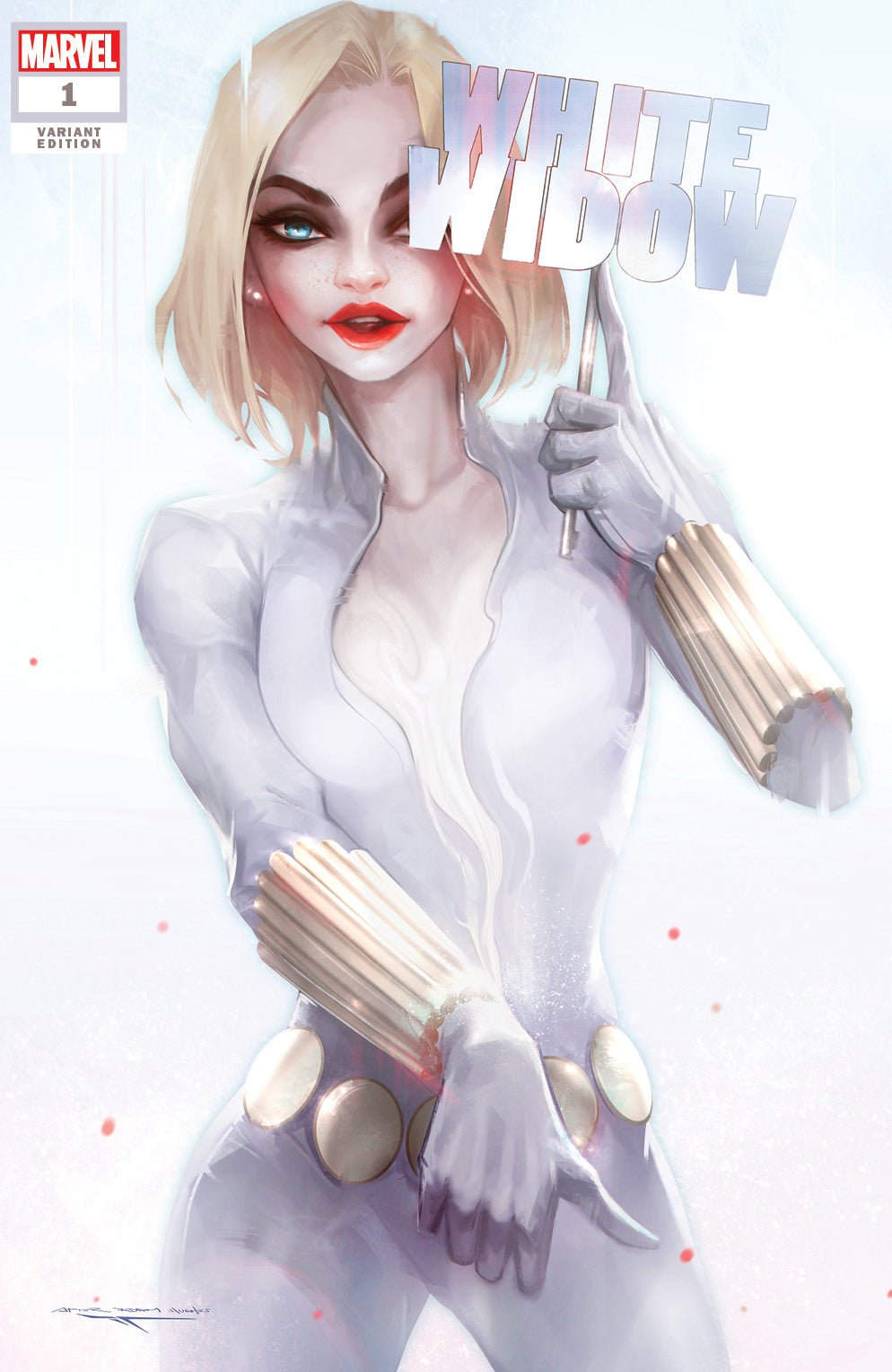 White Widow Black Saber Comics Exclusive Ivan Tao Ltd 250 - East Coast Comics