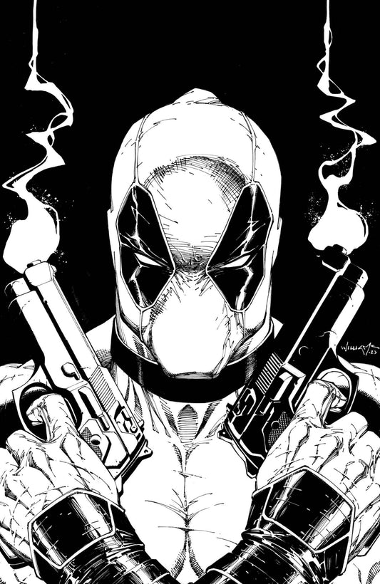 Wolverine 33 Virgin B&W Scott Williams Exclusive SDCC Limited Icon Var [INST] - East Coast Comics