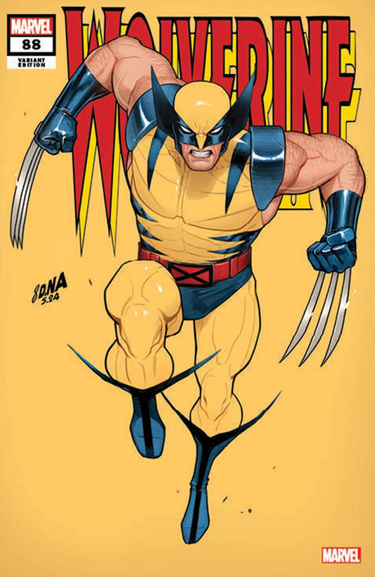 Wolverine 88 Unknown Comics David Nakayama Facsimile Exclusive Color Bleed Var (07/24/2024) - East Coast Comics