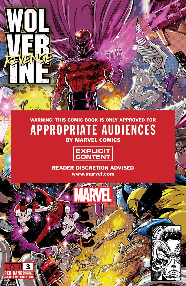 Wolverine Revenge #3 Red Band Unknown Comics Kaare Andrews Connecting Cover Exclusive Var [Polybagged] Explicit Content (10/30/2024) - East Coast Comics