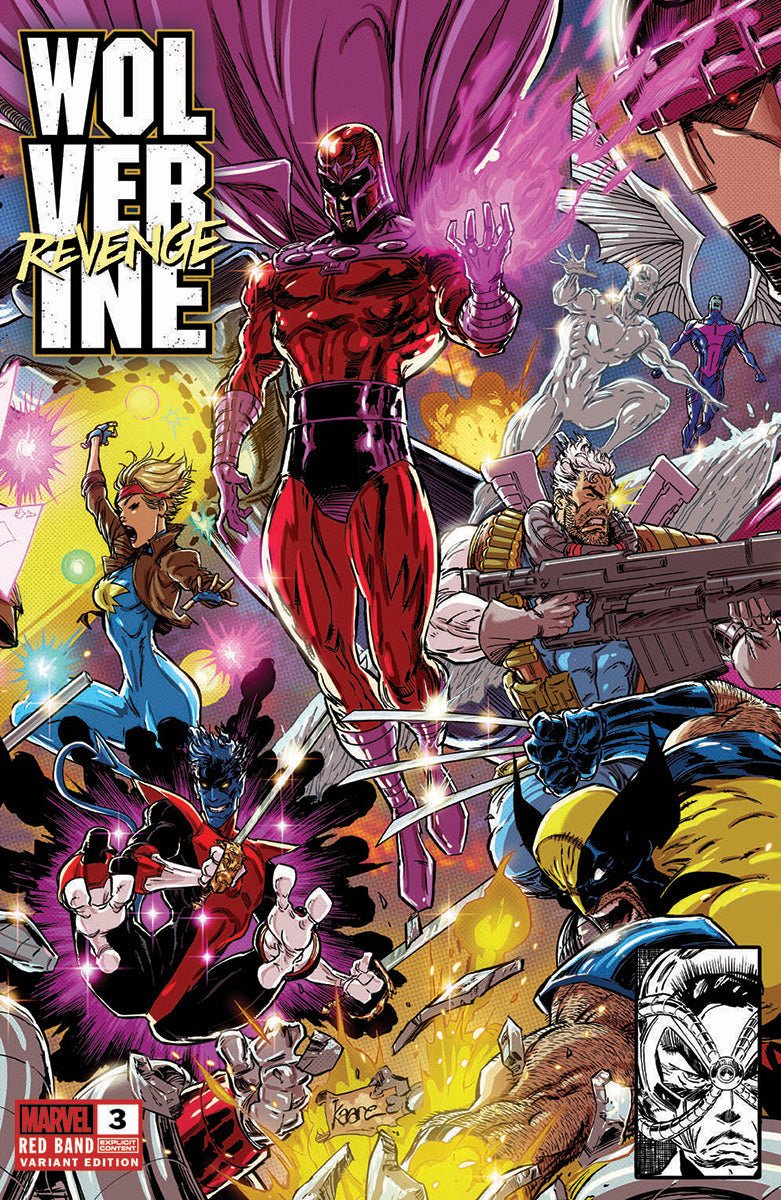 Wolverine Revenge #3 Red Band Unknown Comics Kaare Andrews Connecting Cover Exclusive Var [Polybagged] Explicit Content (10/30/2024) - East Coast Comics