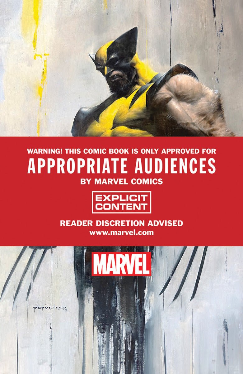 Wolverine: Revenge - Red Band 1 Unknown Comics Puppetter Lee Exclusive Virgin Var [Polybagged] Explicit Content (08/21/2024) - East Coast Comics