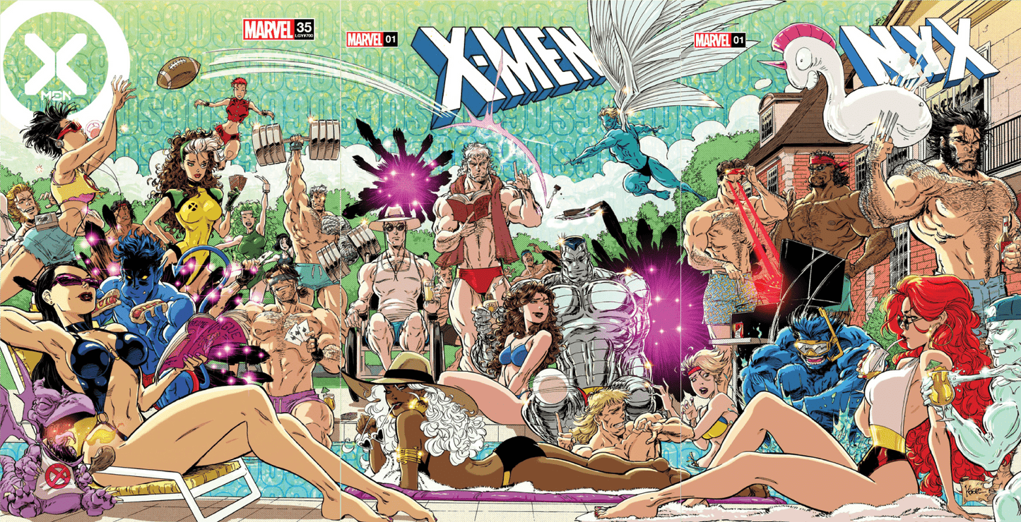 X - Men #1 Unknown Comics Kaare Andrews Exclusive Connecting Var [Fhx] (07/10/2024) - East Coast Comics