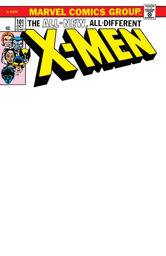 X - Men 101 Facsimile Edition Unknown Comics Exclusive Blank Var (07/12/2023) - East Coast Comics