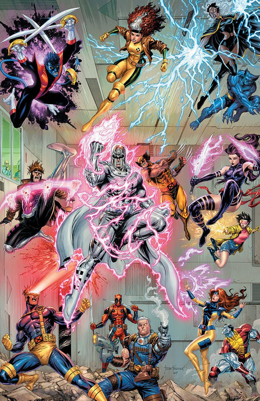 X - Men 12 Unknown Comic Tyler Kirkham Connecting Cover Exclusive ECCC CONVENTION Virgin Var (02/26/2025) - East Coast Comics