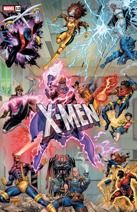 X - Men 12 Unknown Comic Tyler Kirkham Connecting Cover Exclusive Var (02/26/2025) - East Coast Comics
