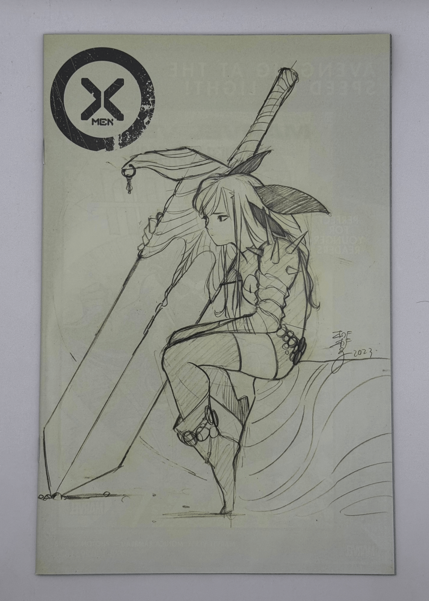 X - Men 27 Magik Peach Momoko NYCC 2023 Exclusive SKETCH Var [IN STOCK] - East Coast Comics