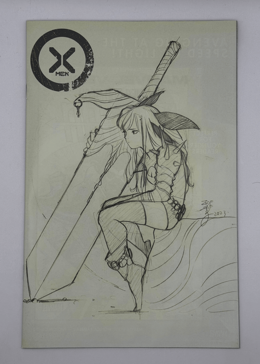 X - Men 27 Magik Peach Momoko NYCC 2023 Exclusive SKETCH Var [IN STOCK] - East Coast Comics