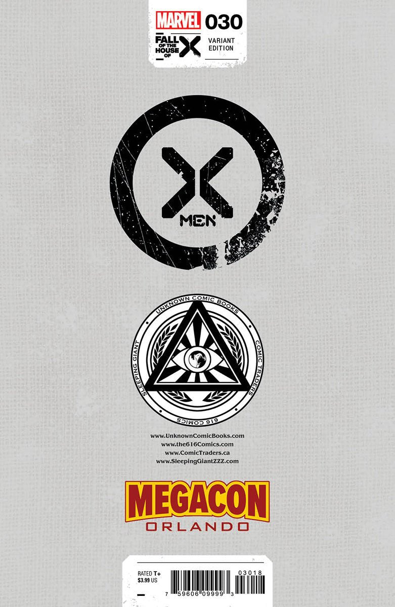 X - MEN 30 [FHX] UNKNOWN COMICS MIGUEL MERCADO EXCLUSIVE VOGUE MEGACON VIRGIN VAR (02/14/2024) - East Coast Comics