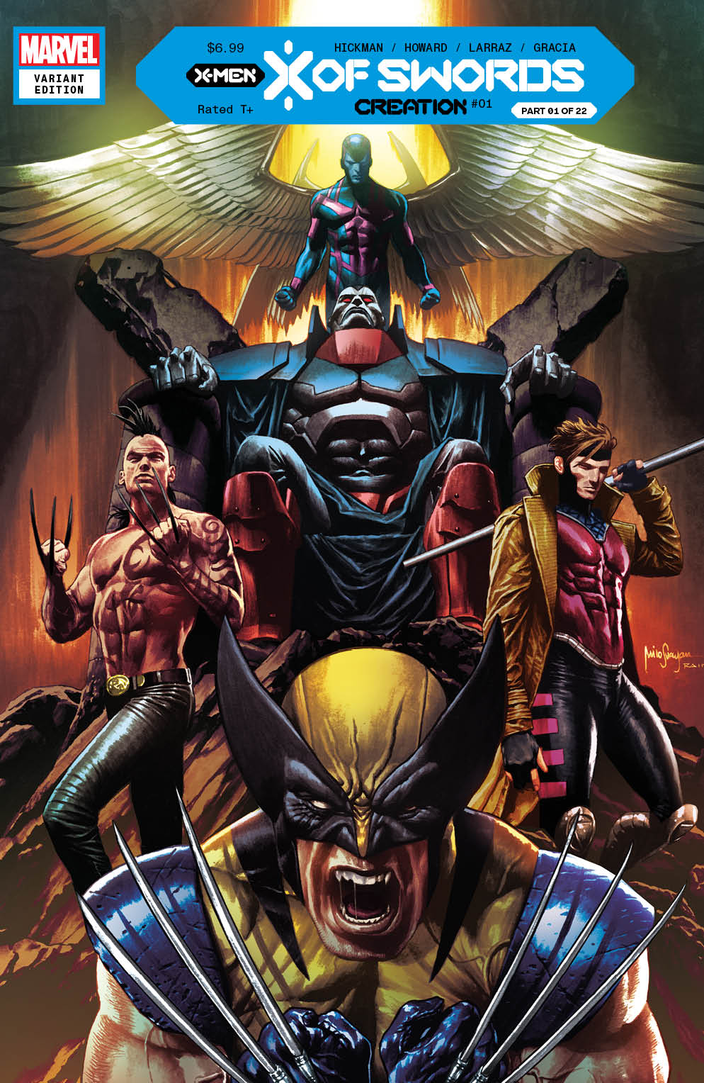 X Of Swords Creation 1 Unknown Comics Mico Suayan Exclusive Var (09/23/2020) - East Coast Comics