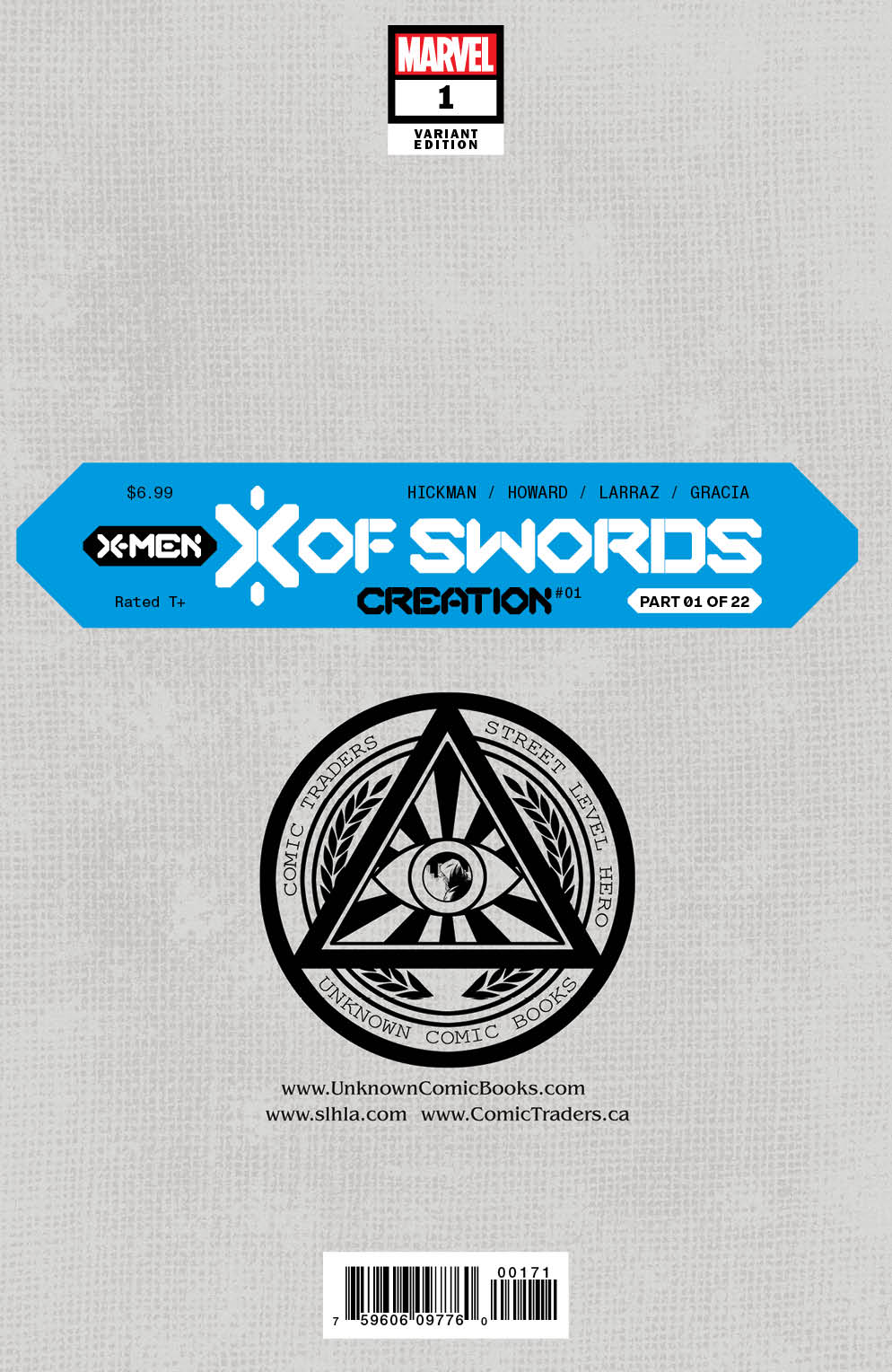 X Of Swords Creation 1 Unknown Comics Mico Suayan Exclusive Var (09/23/2020) - East Coast Comics