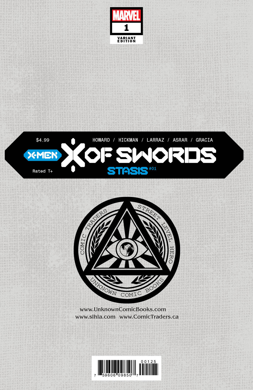 X Of Swords Stasis 1 Unknown Comics Marco Mastrazzo Exclusive Var (10/28/2020) - East Coast Comics